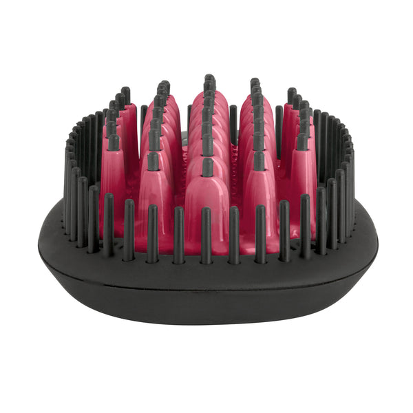 Hair Straightening Ceramic Brush - Hot Pink - $49.99 - 50 