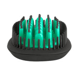 Hair Straightening Ceramic Brush - Light Green - $49.99 - 50% OFF
