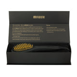 Hair Straightening Ceramic Brush - Gold -  $49.99 - 50% OFF