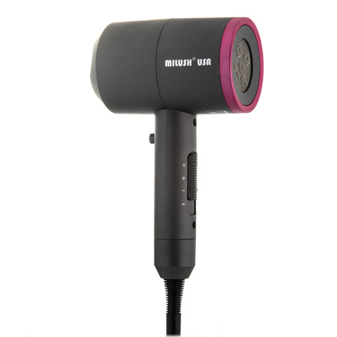 Negative Ionic Hair Dryer With Diffuser & 2 Nozzles - Lightweight, Low Noise and Volumizer - $49.99 - 50% OFF!!