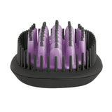 Hair Straightening Ceramic Brush - Light Purple - $49.99 - 50% OFF