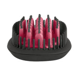 Hair Straightening Ceramic Brush - Hot Pink - $49.99 - 50% OFF