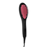 Hair Straightening Ceramic Brush - Hot Pink - $49.99 - 50% OFF