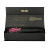 Hair Straightening Ceramic Brush - Hot Pink - $49.99 - 50% OFF